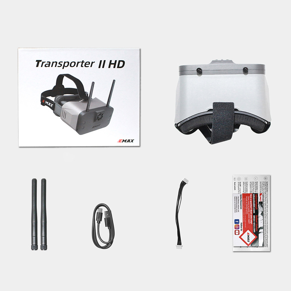 EMAX Transporter II HD Digital - Hdzero Goggles Digital Hd Fpv recension och pris