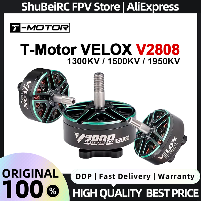 T-Motor VELOX V2808 Brushless  - Geprc Rad Vtx 5.8G 2.5W recension och pris