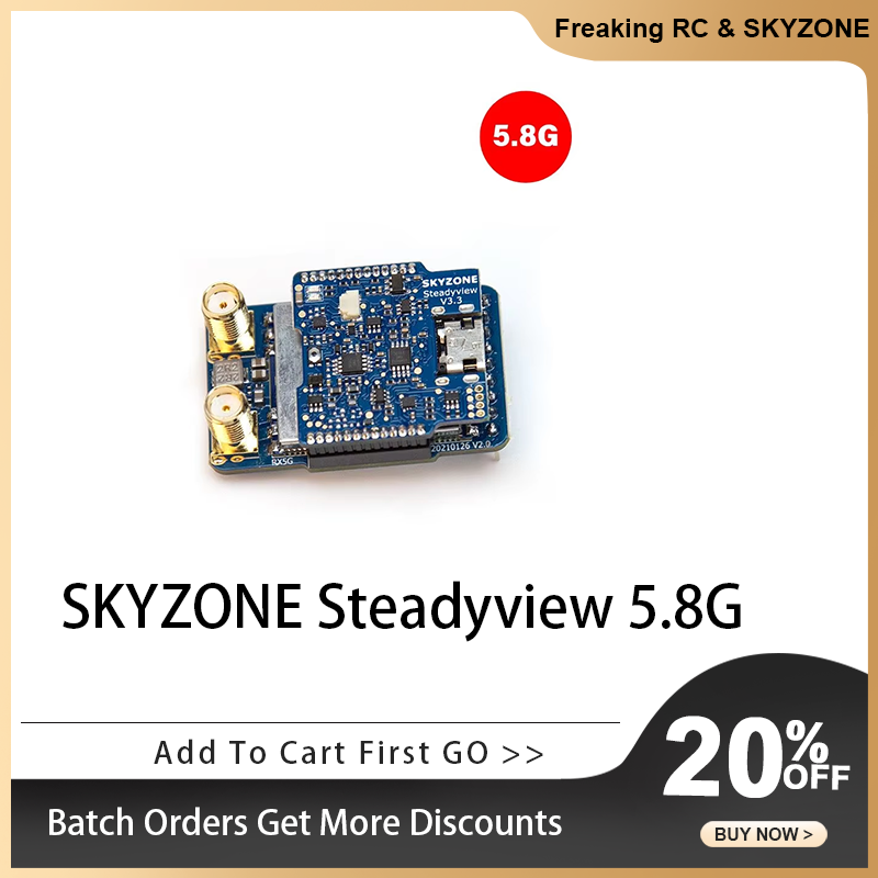 SKYZONE SteadyView V3.3 5.8GHz - Skyzone Steadyview X Receiver Module recension och pris