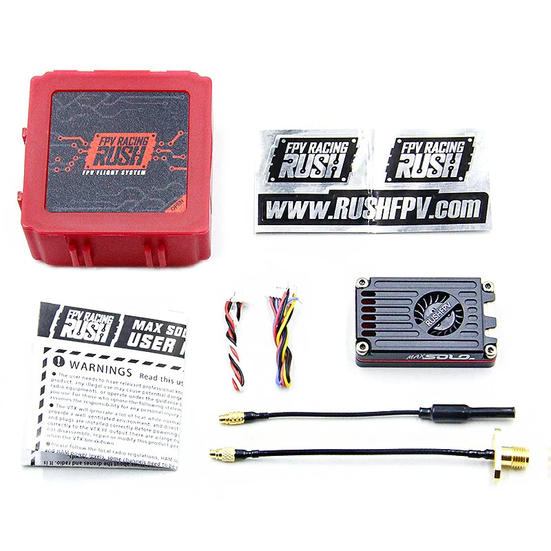 RUSH MAX SOLO 5.8GHz 2.5W VTX  - Rushfpv Rush Max Solo 5.8G 2.5W Vtx recension och pris