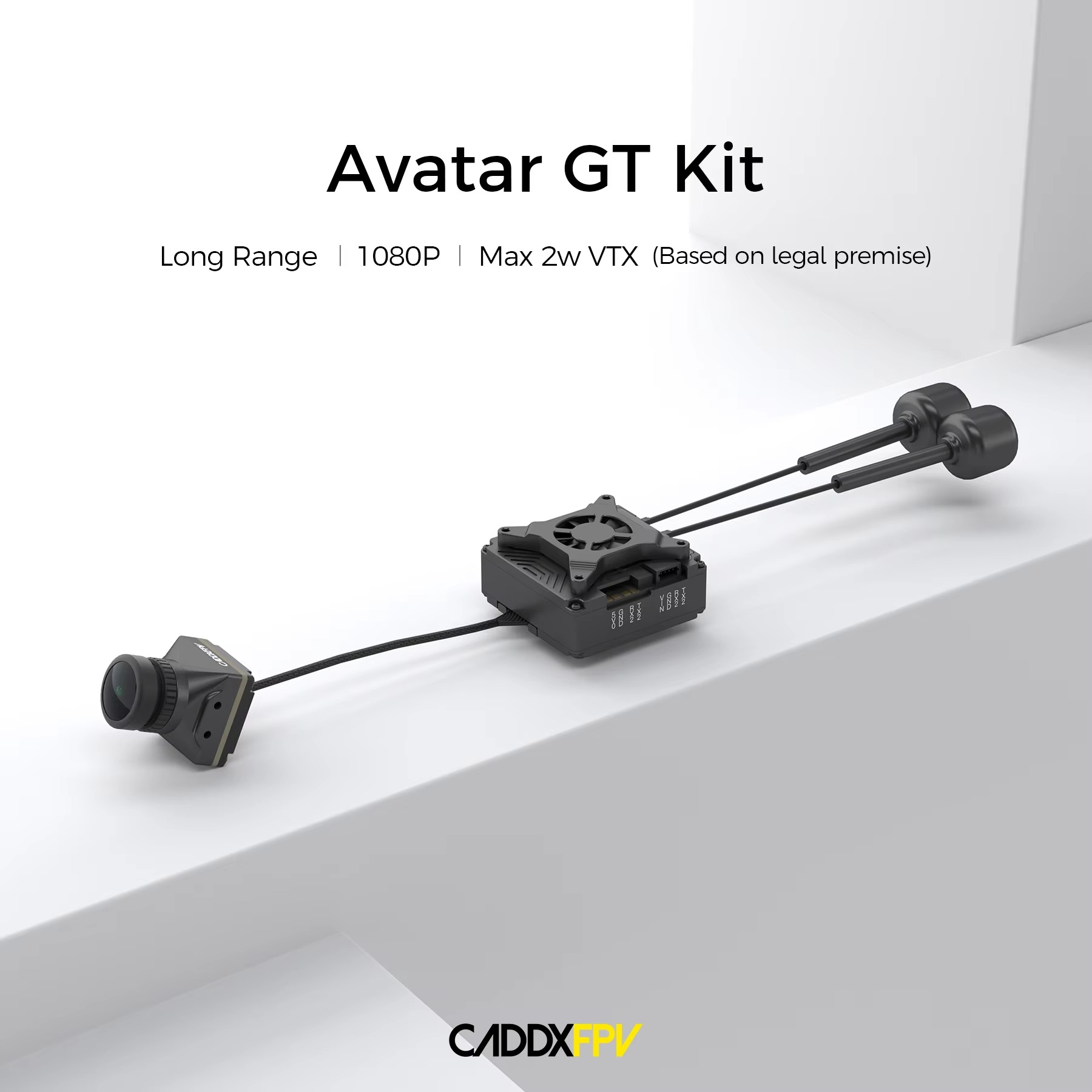 Walksnail Avatar GT Kit 2W Hig - Walksnail Avatar Gt Kit 2W Vtx recension och pris