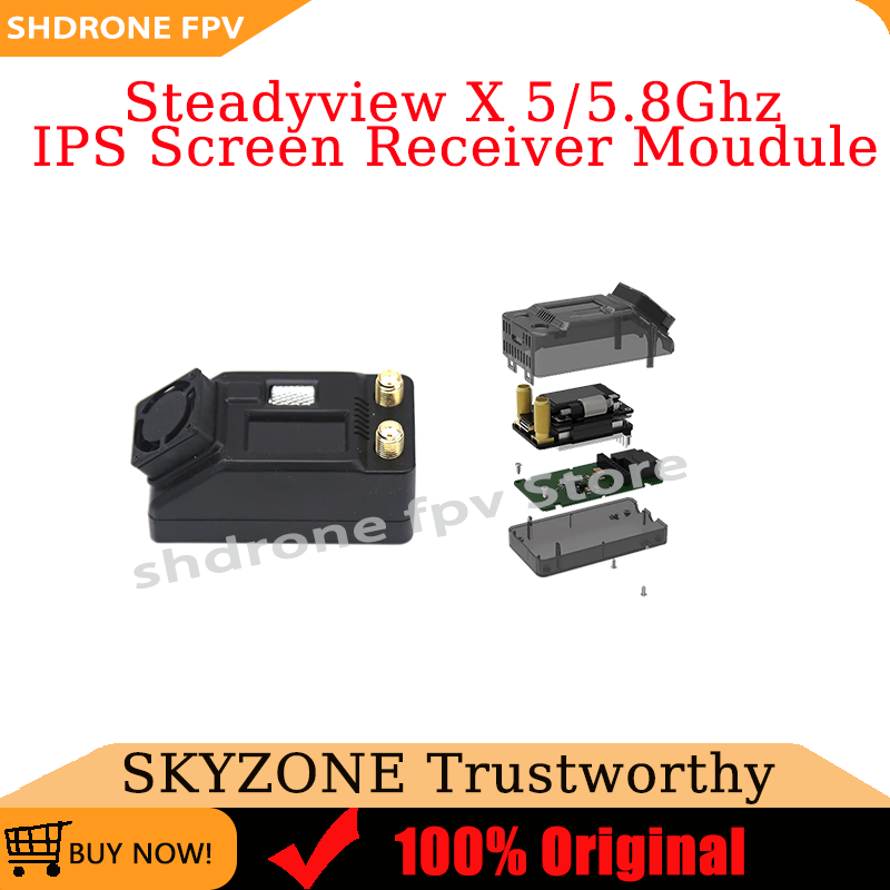 New SKYZONE SteadyView X IPS S - Skyzone Steadyview X Receiver Module recension och pris