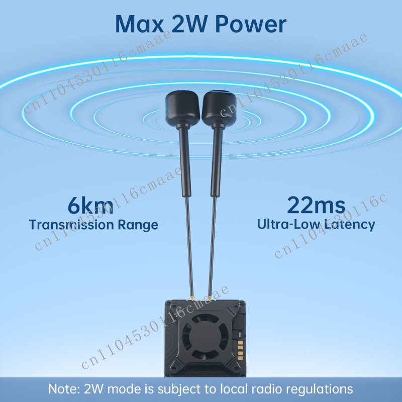 GT FPV Kit Max 2W VTX Gyro 108 - Walksnail Avatar Gt Kit 2W Vtx recension och pris
