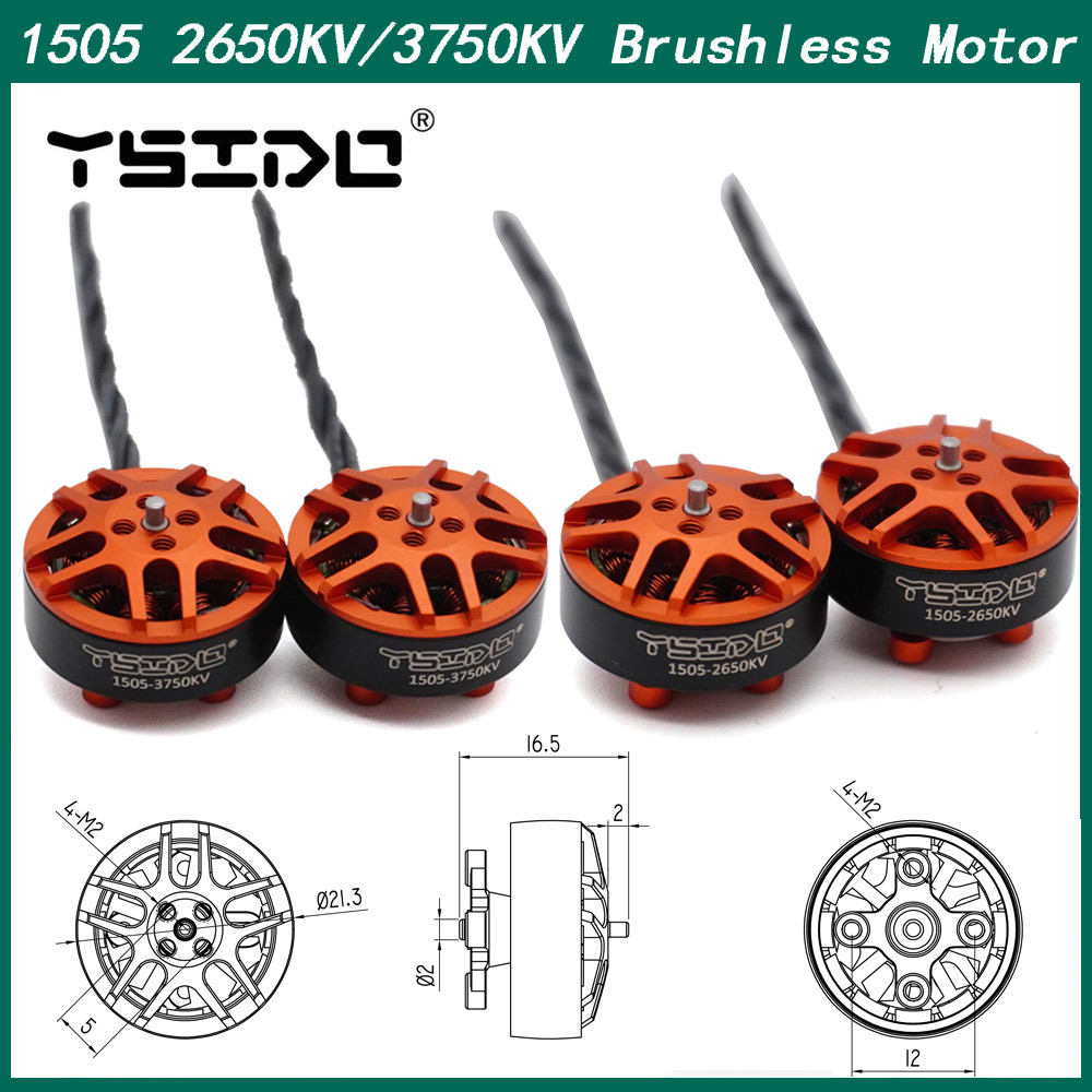 4PCS YSIDO 1505 2650KV 3750KV  - Walksnail Avatar Hd Goggles X recension och pris